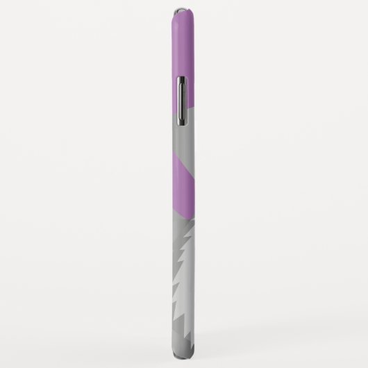 Miniatuur Schnauzer Aangepaste achtergrondkleur Case-Mate iPhone Case (Achterkant/rechts)