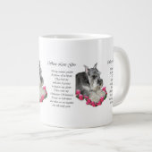 Miniatuur Schnauzer Art Gifts Grote Koffiekop (Voorkant rechts)