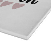 Miniatuur Schnauzer Chef Love & Bacon Snijplank (Hoek)