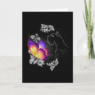 Miniatuur Schnauzer Dog in Heaven Dog Memorial Kaart