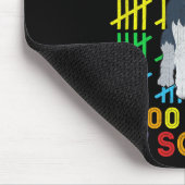 Miniatuur Schnauzer Dog-student Happy 100 dagen va Muismat (Hoek)