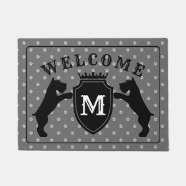  Miniatuur Schnauzer Doormat Deurmat