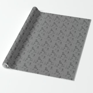 Miniatuur Schnauzer Grijs Cadeaupapier