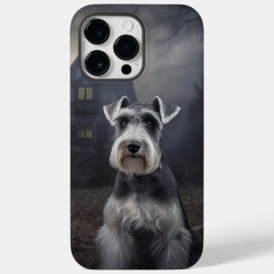 Miniatuur Schnauzer Halloween Griezelen Case-Mate iPhone 14 Pro Max Hoesje