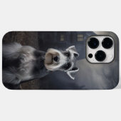 Miniatuur Schnauzer Halloween Griezelen Case-Mate iPhone Case (Achterkant (horizontaal))