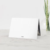 Miniatuur Schnauzer Halloween Scary Kaart (Achterkant)