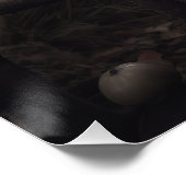 Miniatuur Schnauzer Halloween Scary Perfect Poster (Hoek)