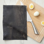 Miniatuur Schnauzer Halloween Scary Theedoek (Quarter Fold)