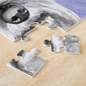 Miniatuur Schnauzer Jigzaag Puzzles Legpuzzel (Zijkant)