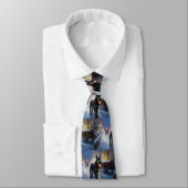 Miniatuur Schnauzer Kerstfeest Seizoen Stropdas (Gebonden)