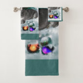 Miniatuur Schnauzer Kerstmis Bad Handdoek (Insitu)