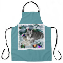 Miniatuur Schnauzer Kerstmis