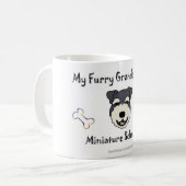 miniatuur schnauzer koffiemok (Voorkant links)
