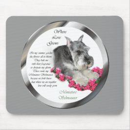 Miniatuur Schnauzer Kunstcadeaus Muismat