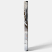 Miniatuur Schnauzer Laat Het Sneeuw Kerstmis Case-Mate iPhone Case (Achterkant / Links)