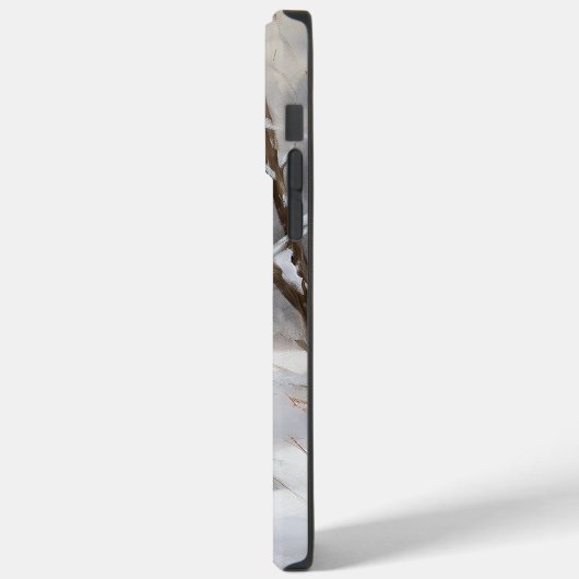 Miniatuur Schnauzer Laat Het Sneeuw Kerstmis Case-Mate iPhone Case (Achterkant / Links)