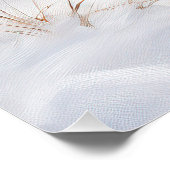 Miniatuur Schnauzer Laat Het Sneeuw Kerstmis Perfect Poster (Hoek)