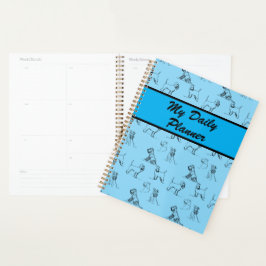 Miniatuur Schnauzer Lichtblauw Planner