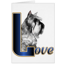 Miniatuur Schnauzer LOVE