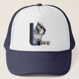Miniatuur Schnauzer LOVE Trucker Pet
