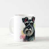 🐾 Miniatuur Schnauzer Lovers, Deze Mok is voor jo (Voorkant links)
