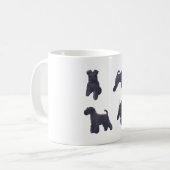 Miniatuur schnauzer Magic Koffiemok (Voorkant links)