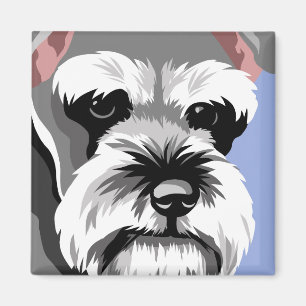 Miniatuur Schnauzer Magnets Magneet