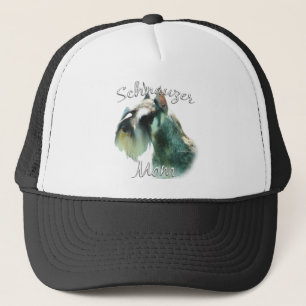 Miniatuur Schnauzer Moeder 2 Trucker Pet