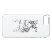 Miniatuur Schnauzer Phone Case (Achterkant (Horizontaal))