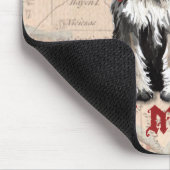 Miniatuur Schnauzer Pirate Muismat (Hoek)