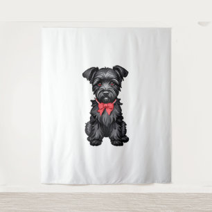 Miniatuur Schnauzer puppy Wandkleed