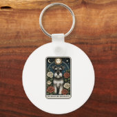 Miniatuur Schnauzer Sleutelhanger (Voorkant)
