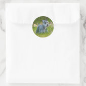 Miniatuur Schnauzer Sticker (Tas)