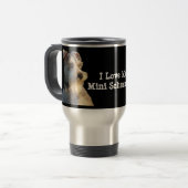 Miniatuur Schnauzer Travel Mug Reisbeker (Voorkant links)