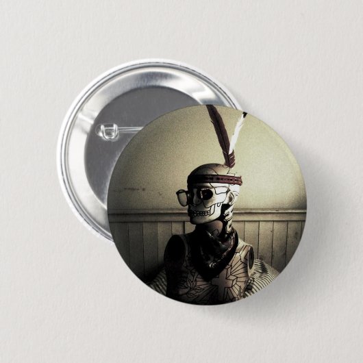 Miniatuur Tigers Button (Voorkant /achterkant)