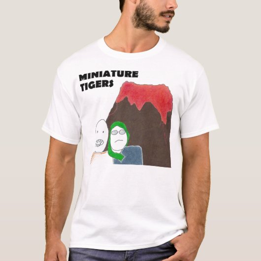 Miniatuur Tigers T-Shirt! T-shirt (Voorkant)