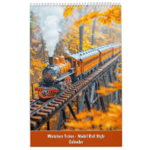Miniatuur Treinen Kalender – Seizoensgebonden Scèn
