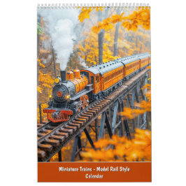 Miniatuur Treinen Kalender – Seizoensgebonden Scèn