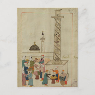 Miniatuur van de "Memorie Turchesche" Briefkaart