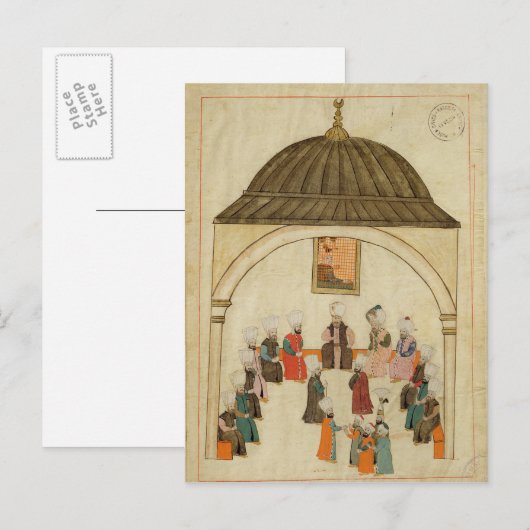 Miniatuur van de "Memorie Turchesche" Briefkaart (Voorkant / Achterkant)