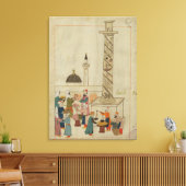 Miniatuur van de "Memorie Turchesche" Canvas Afdruk (Insitu (Woonkamer))
