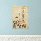 Miniatuur van de "Memorie Turchesche" Canvas Afdruk (Insitu (Houten vloer))