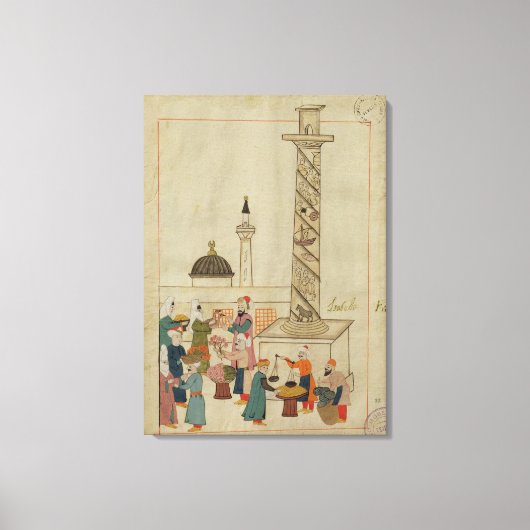 Miniatuur van de "Memorie Turchesche" Canvas Afdruk (Voorkant)