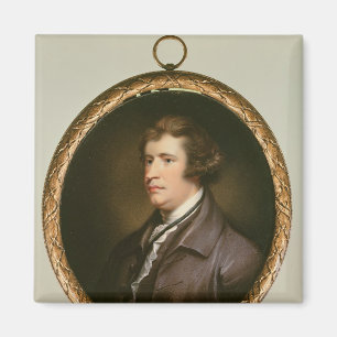 Miniatuur van Edmund Burke, 1795 Magneet