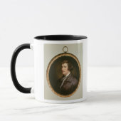 Miniatuur van Edmund Burke, 1795 Mok (Links)