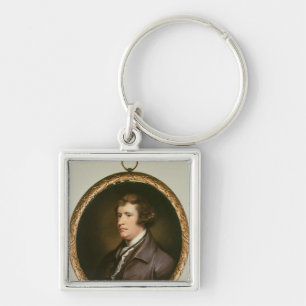 Miniatuur van Edmund Burke, 1795 Sleutelhanger