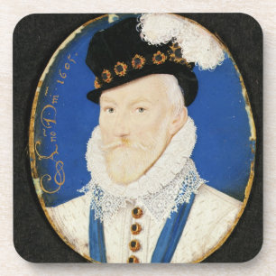 Miniatuur van Lord Howard of Effingham Drankjes Onderzetter