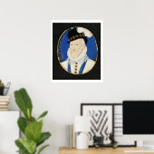 Miniatuur van Lord Howard of Effingham Poster (Thuiskantoor)