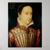Miniatuur van Mary Queen of Scots, c.1560 Poster (Voorkant)