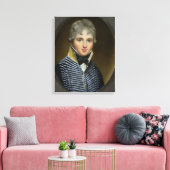 Miniatuur van William Howe de Lancey (d.1815), Cor Canvas Afdruk (Insitu (Woonkamer))